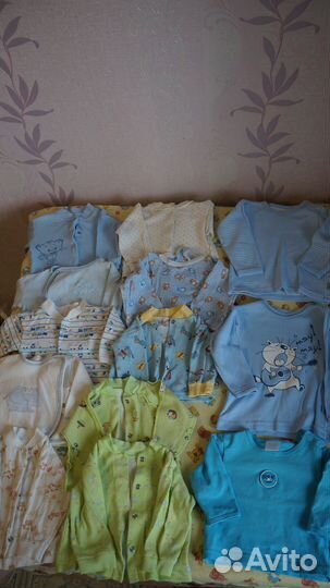 Вещи пакетом на мальчика от 0