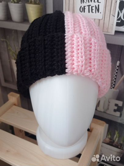 Шапки вязаные, новые, в наличии, апфс