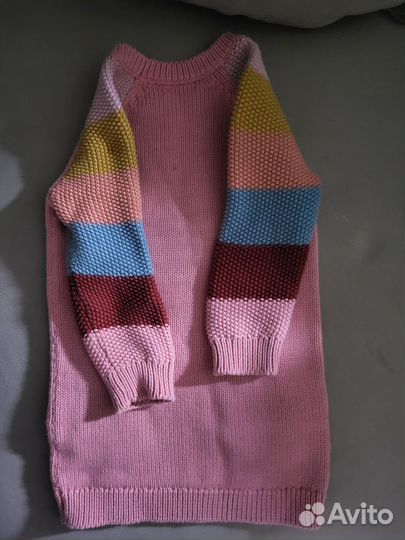 Платье next 86 вязаное