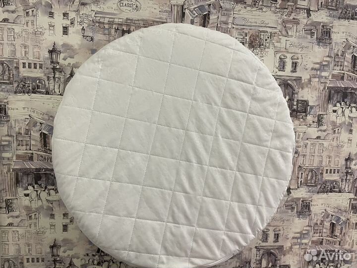 Круглый матрас детский 75 на 75