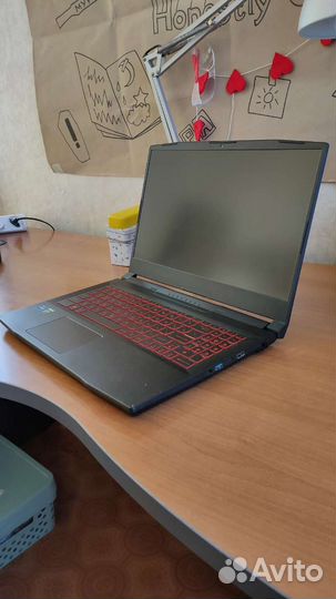 Игровой ноутбук msi katana gf66 rtx3070