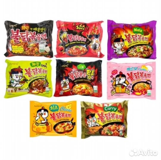 Корейская лапша buldac