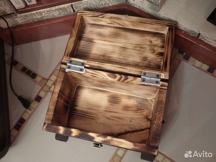 Сундучок деревянный для секретиков