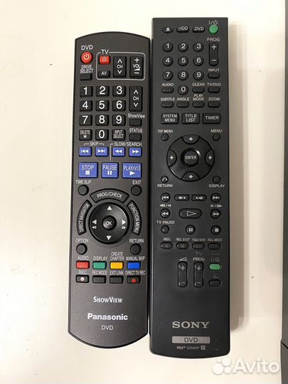 DVD рекордер Panasonic dmr-eh67 Sony RDR-AT100