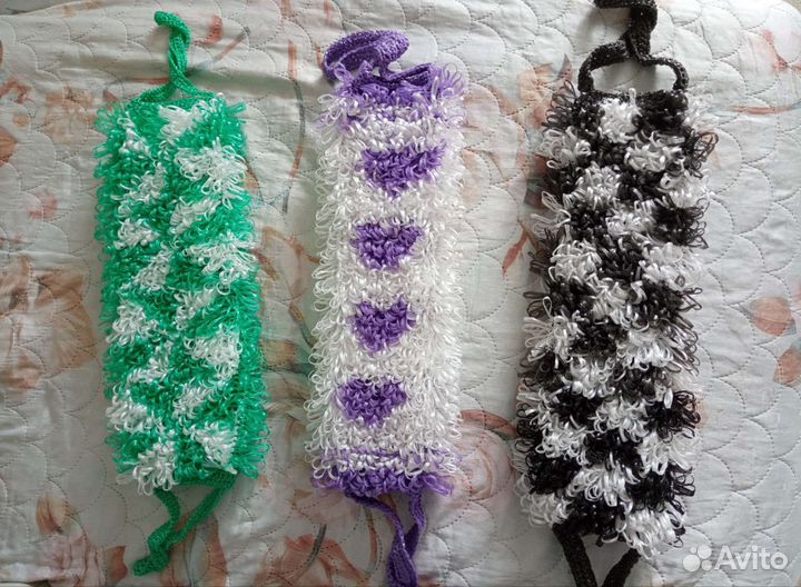 Мочалки ручной работы