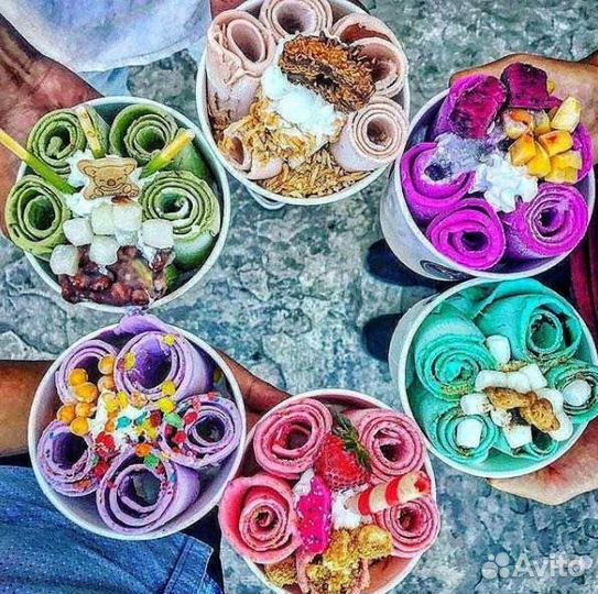 Готовый бизнес на продаже жареного мороженого)