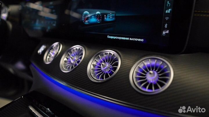 Расширенная подсветка салона Mercedes GT x290 x190