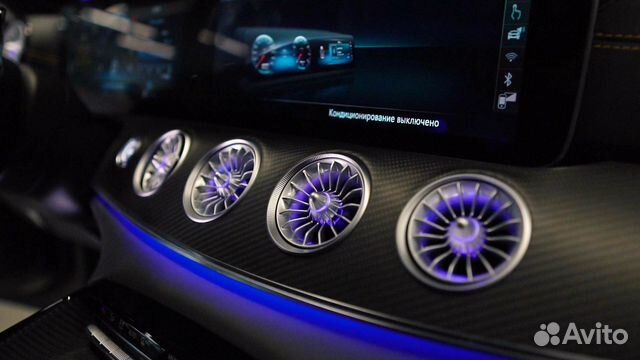 Расширенная подсветка салона Mercedes GT x290 x190