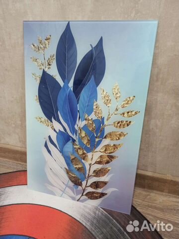 Интерьерная картина Листики 40х60 см artabosko