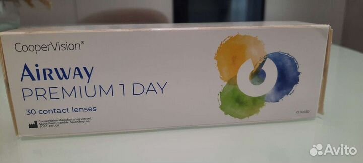 Линзы контактные однодневные