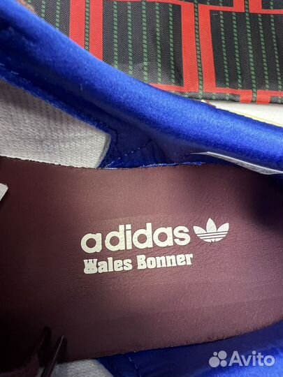 Кеды Adidas Samba Wales Bonner бордовые