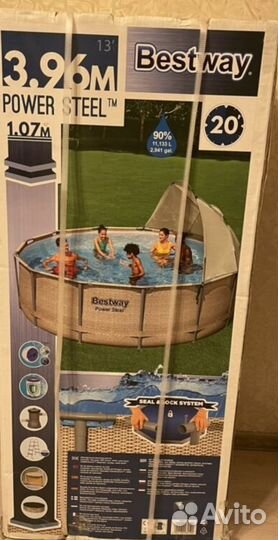 Бассейн каркасный Bestway 5614V BW 396 h107 см