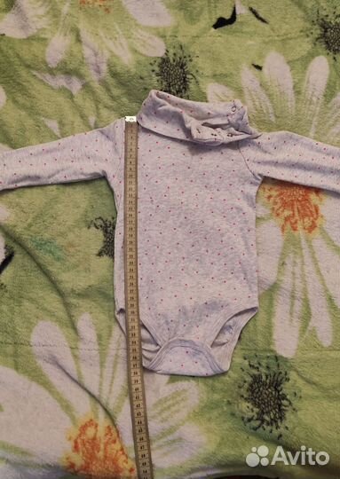 Боди с длинным рукавом на девочку