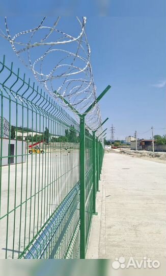 Забор из 3д сетки