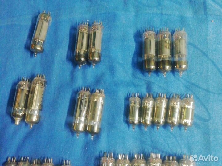 Радиолампы СССР 6е1п, 6н1п,6п15п и тд