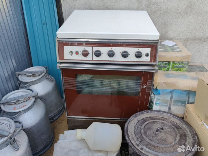 Газовая плита бу 4 конфорки и духовка