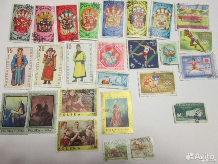 Советские марки 60-х годов различной тематики