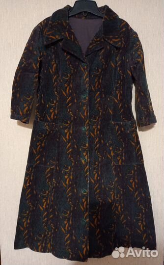 Женская одежда винтаж, крепдешин, вельвет, деним