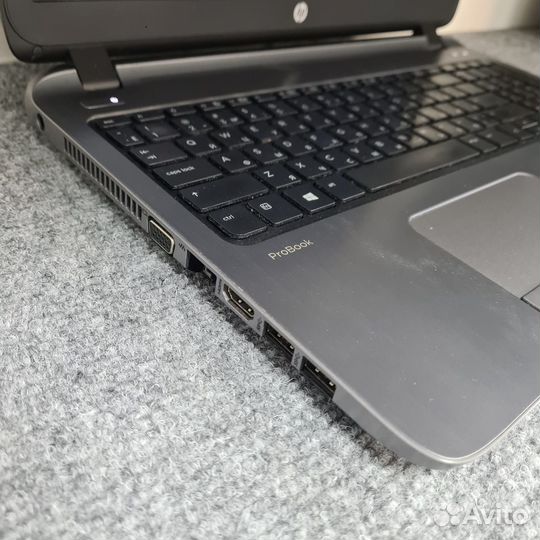 Мощный ноутбук HP probook 450 на i5 с ssd