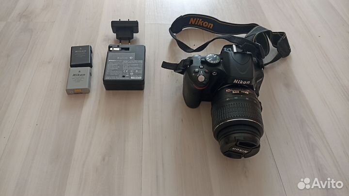 Зеркальный фотоаппарат nikon d5100 kit