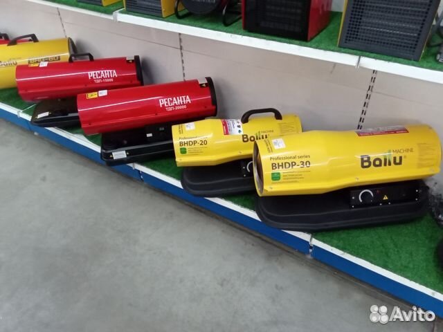 Тепловые пушки новые дизельные