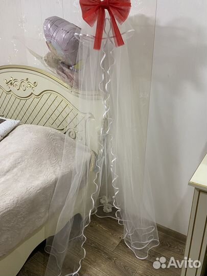 Балдахин с держателем в кроватку