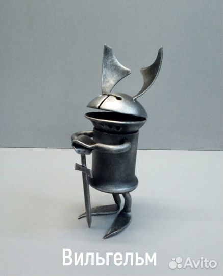 Кованые фигурки рыцарей