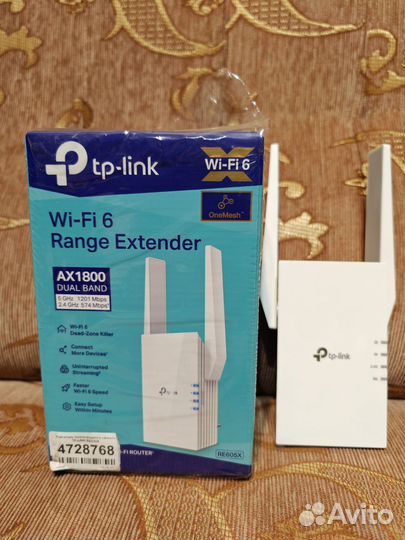 Усилитель беспроводного сигнала TP-link RE605X