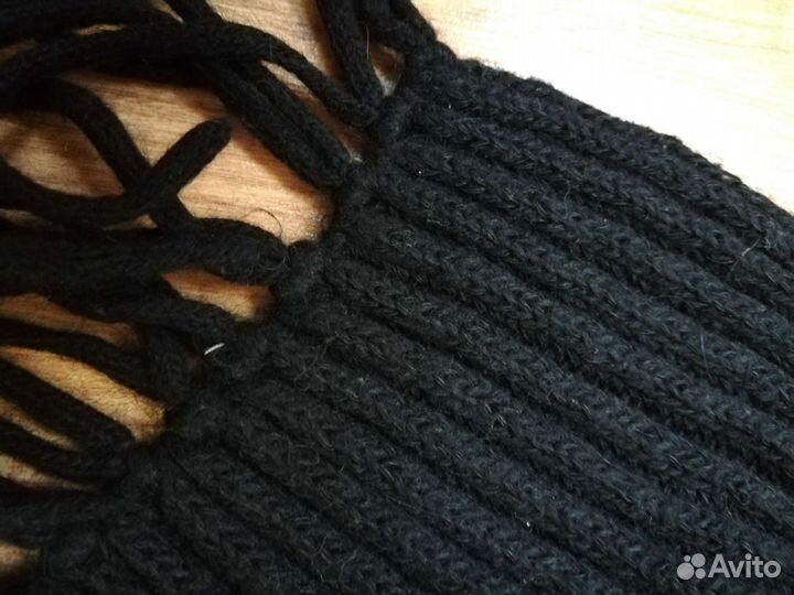 Шарф снуд женский теплый вязаный зимний 145*13 см