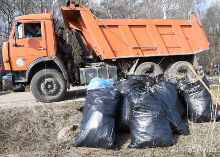 Вывоз мусора Камаз любой обьем