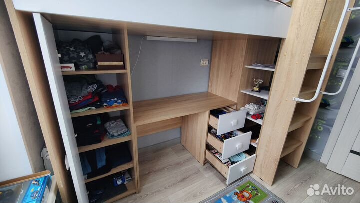 Кровать чердак