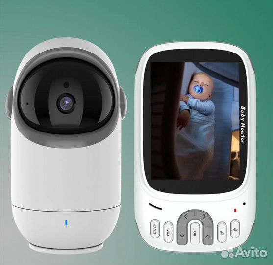 Видеоняня поворотная Baby Monitor VB802