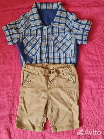 Рубашки для мальчика пакетом