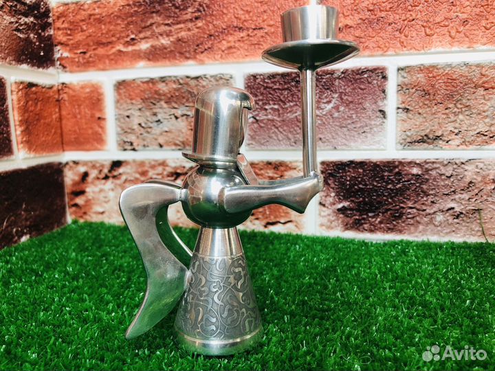 Z.8662 подсвечник ангел олово Indonesia