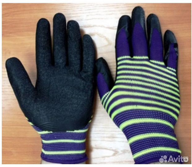 Перчатки резиновые