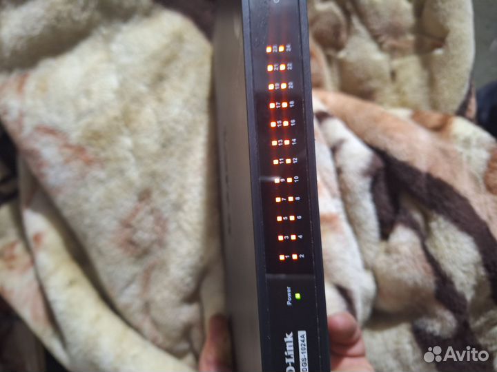 Коммутатор D-Link DGS-1024A 24x10/100/1000Base-T