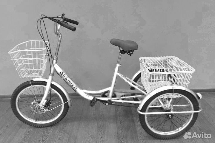 Велосипед трехколесный Farmer Okk-3W 20'' 6 ск