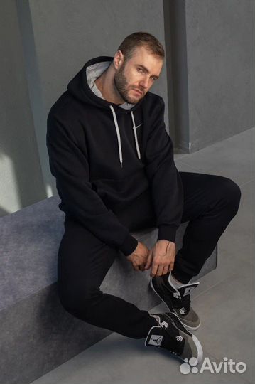 Худи мужское nike на флисе