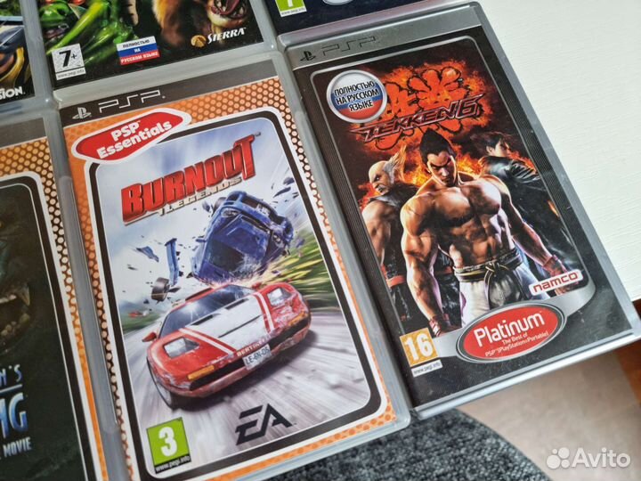 Игры Диски PSP Playstation Portable