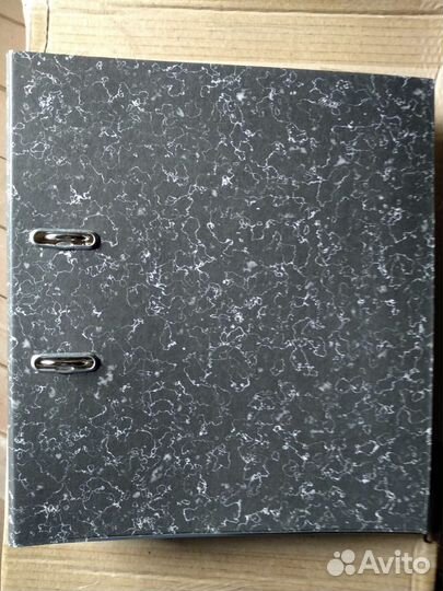 Папки с арочным механизмом А4, корешок 75мм