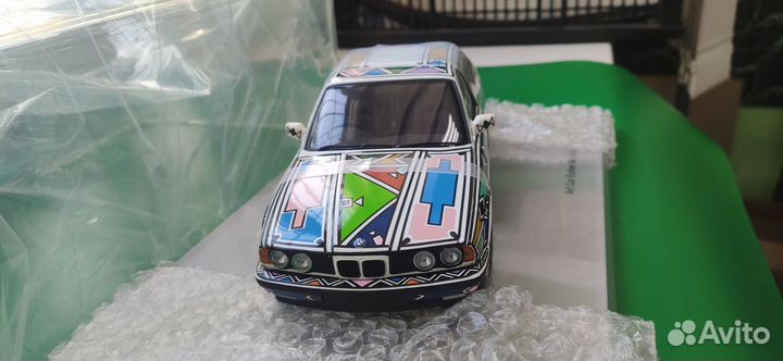 1:18 BMW 525i E34 Art Car by Mahlangu