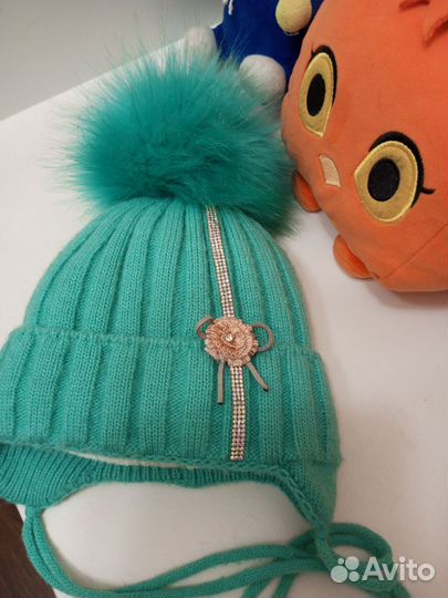 Шапка зимняя для девочки