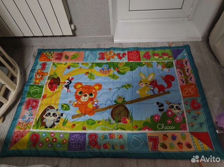 Развивающий коврик chicco
