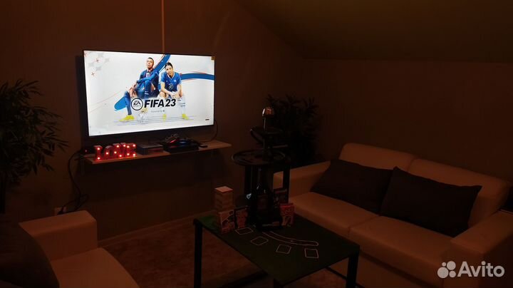 Почасовая аренда комнат с PS4 и 4К телевизорами