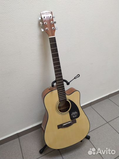 Гитара акустическая EQ Fender CD-60 новая