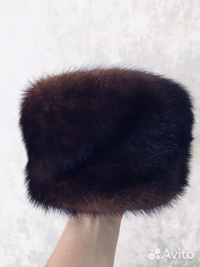 Шапка женская норковая кубанка