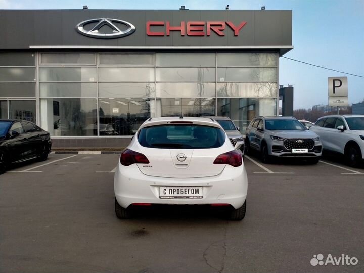 Opel Astra 1.6 AT, 2011, 244 000 км