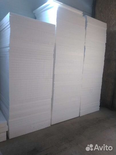 Фасадный пенопласт(твёрдый) Псб-25 50мм