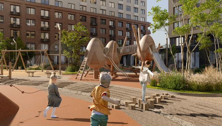 2-к. квартира, 49,4 м², 6/25 эт.