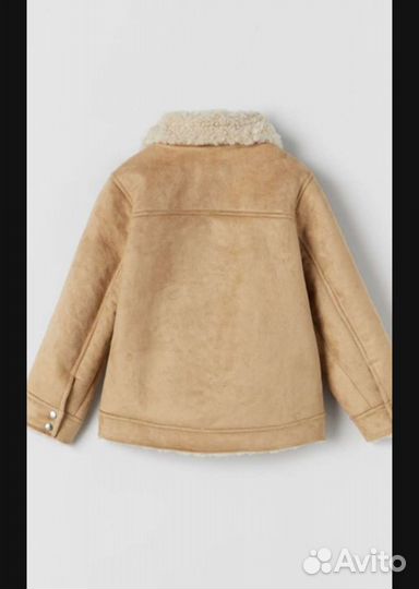 Дубленка zara